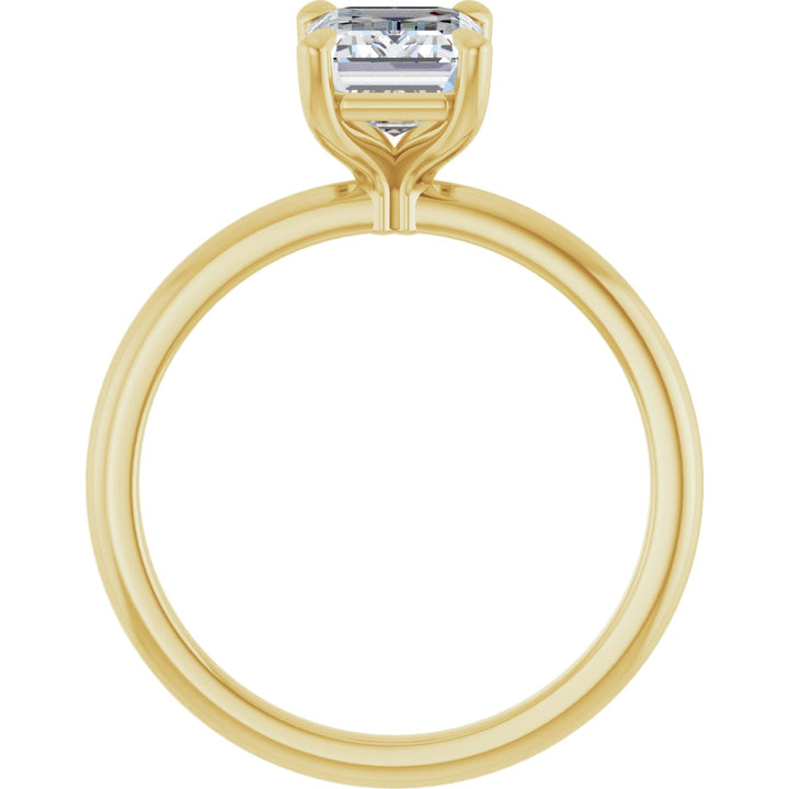 14K Gold 3/4-2 1/2 Carat Luxury Lab-Grown Diamond Claw-Prong Engagement Ring