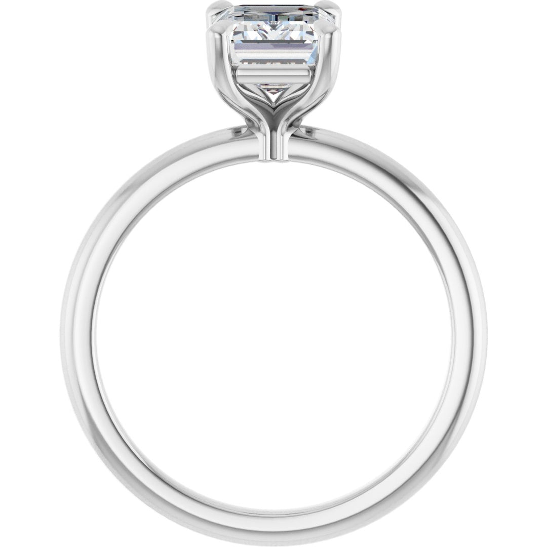 14K Gold 3/4-2 1/2 Carat Luxury Lab-Grown Diamond Claw-Prong Engagement Ring