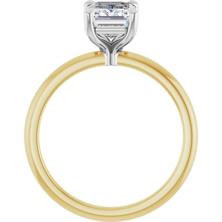 14K Gold 3/4-2 1/2 Carat Luxury Lab-Grown Diamond Claw-Prong Engagement Ring