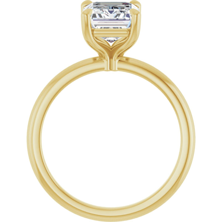 14K Gold 3/4-2 1/2 Carat Luxury Lab-Grown Diamond Claw-Prong Engagement Ring