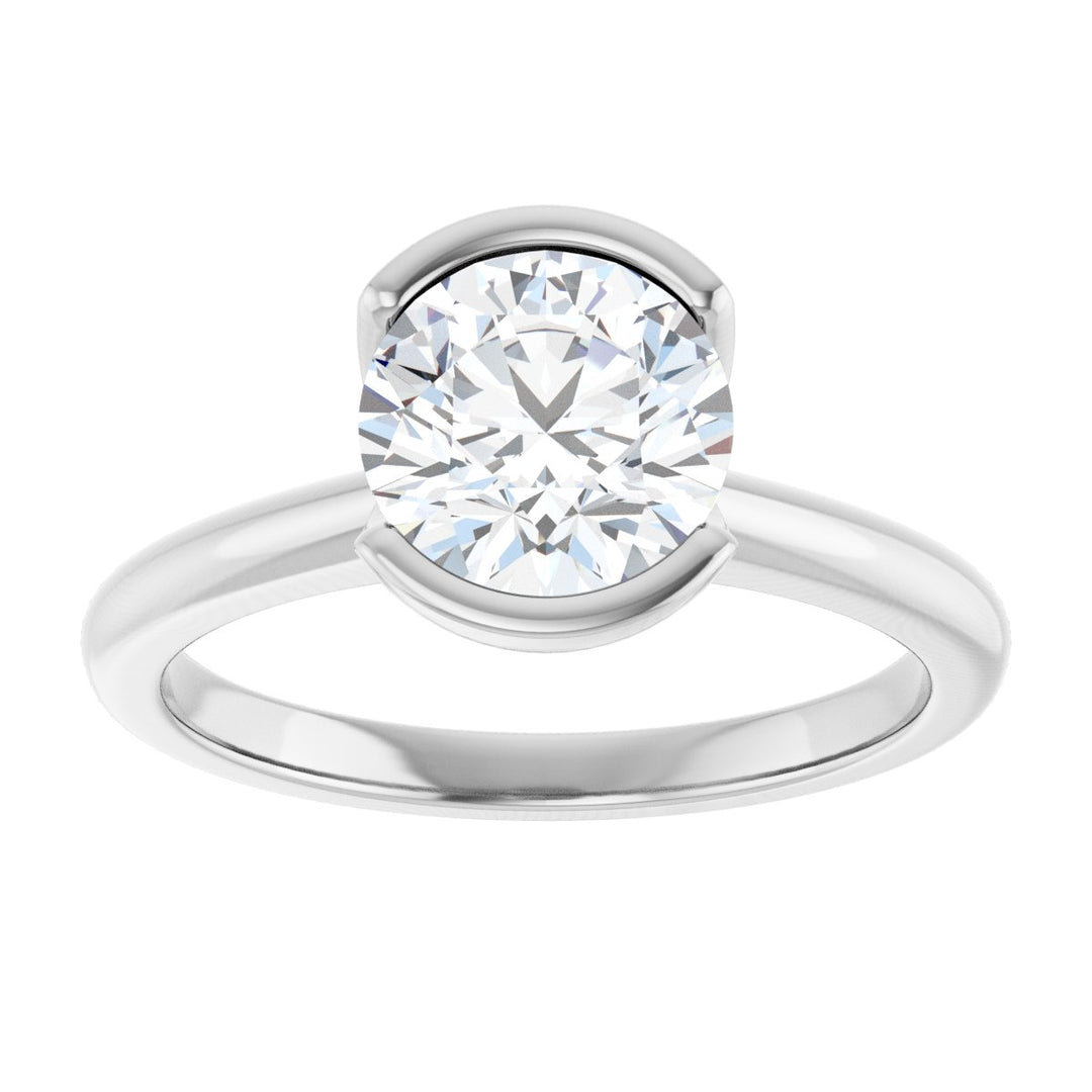 14K Gold 1-2 1/2 Carat Luxury Lab-Grown Diamond Engagement Ring