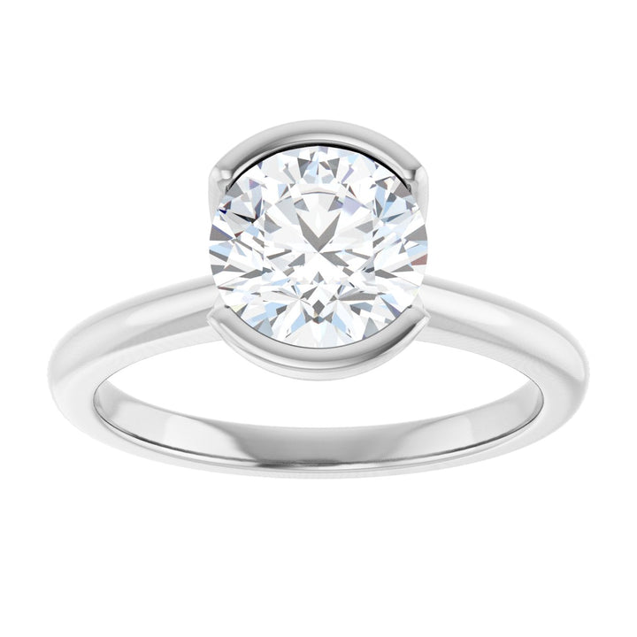 14K Gold 1-2 1/2 Carat Luxury Lab-Grown Diamond Engagement Ring