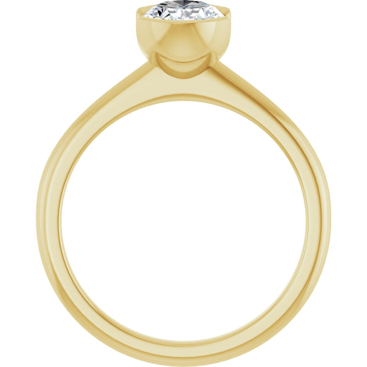 14K Gold 1-2 1/2 Carat Luxury Lab-Grown Diamond Engagement Ring