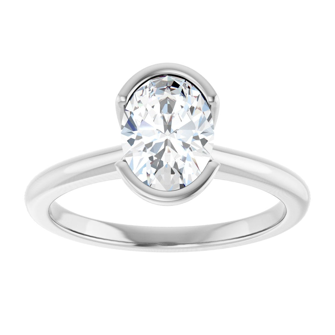 14K Gold 1-2 1/2 Carat Luxury Lab-Grown Diamond Engagement Ring