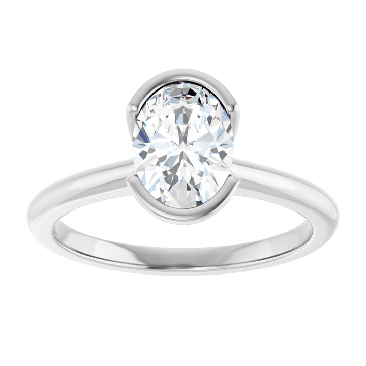 14K Gold 1-2 1/2 Carat Luxury Lab-Grown Diamond Engagement Ring