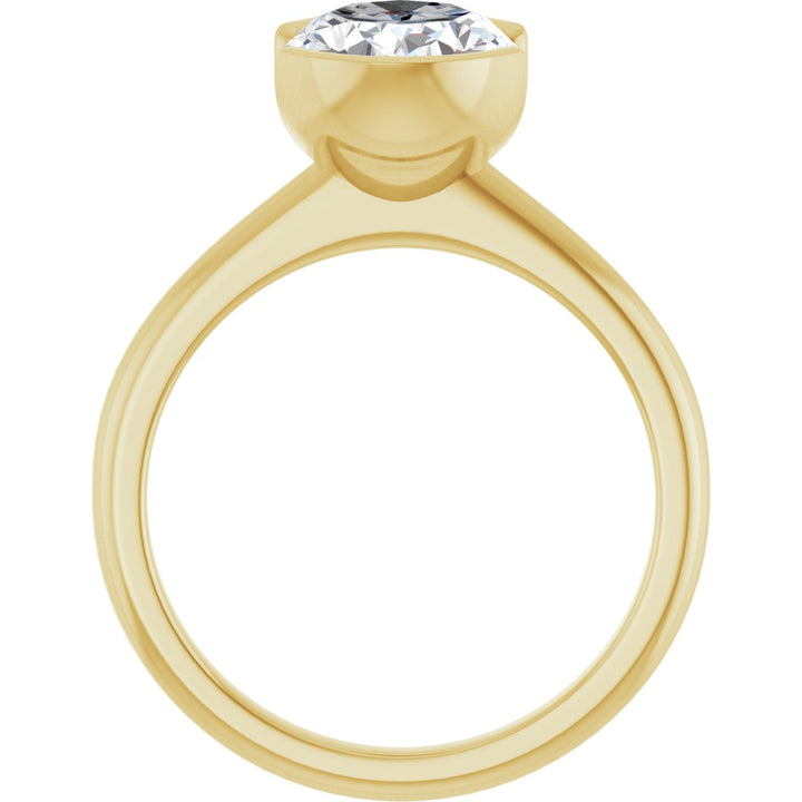 14K Gold 1-2 1/2 Carat Luxury Lab-Grown Diamond Engagement Ring