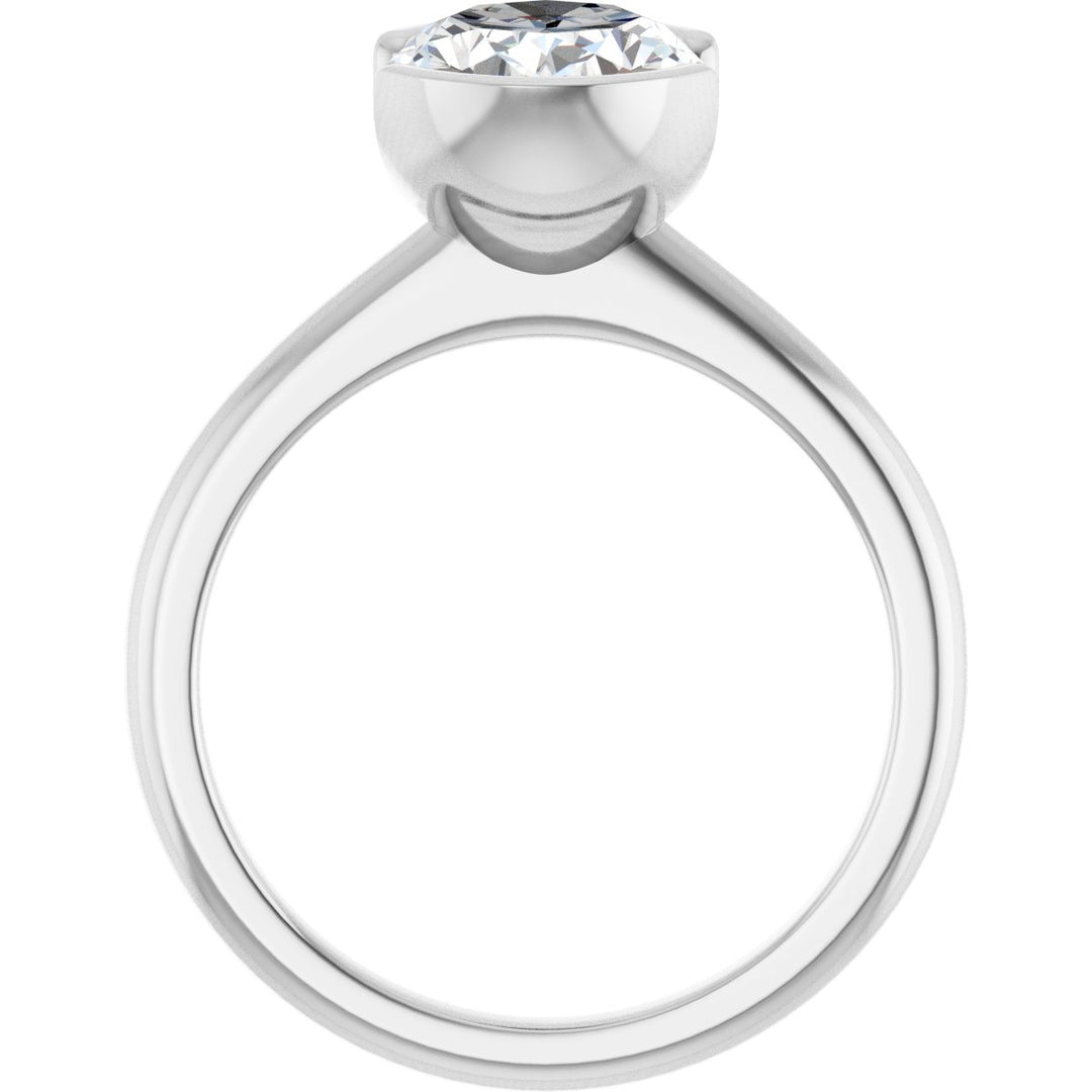 14K Gold 1-2 1/2 Carat Luxury Lab-Grown Diamond Engagement Ring