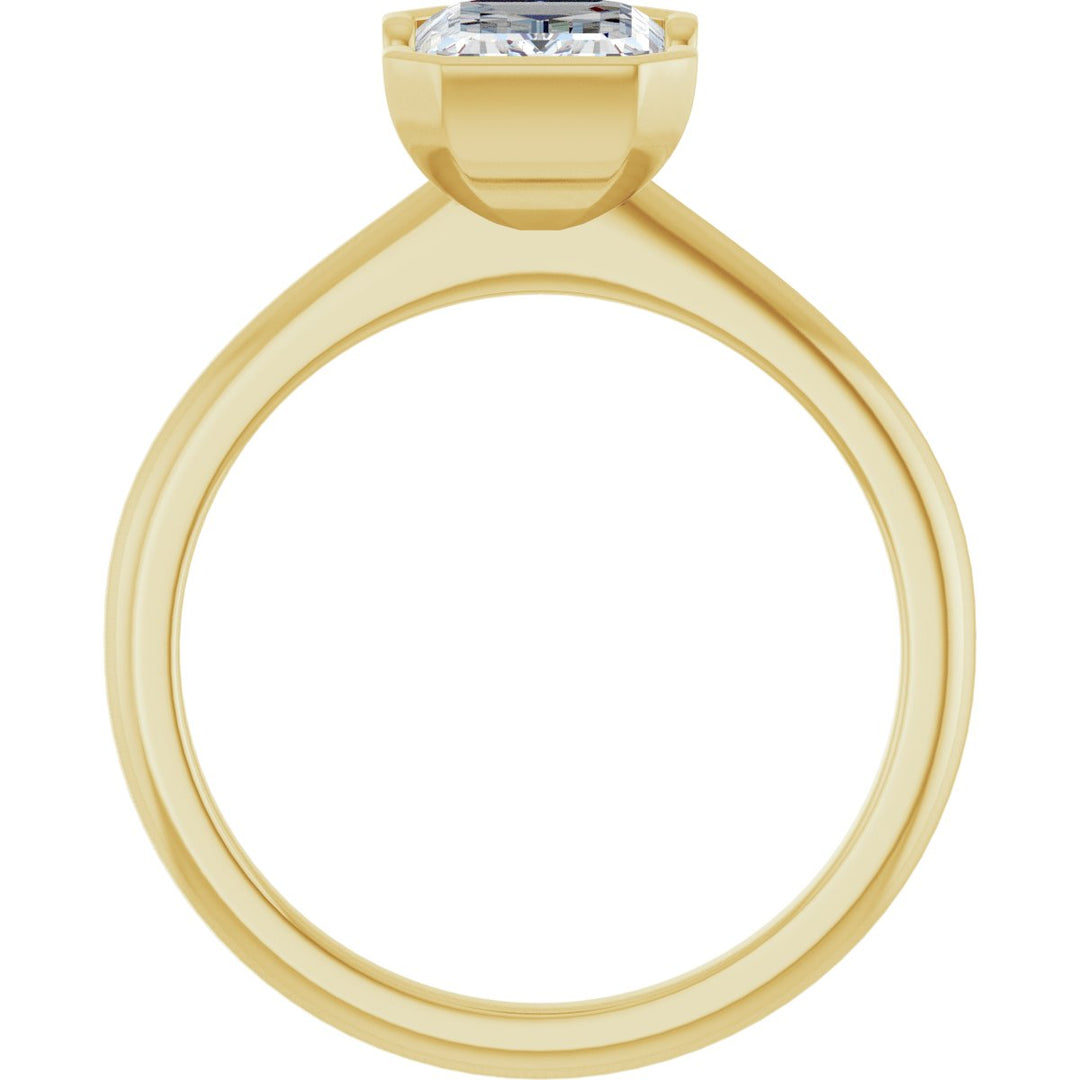 14K Gold 1-2 1/2 Carat Luxury Lab-Grown Diamond Engagement Ring