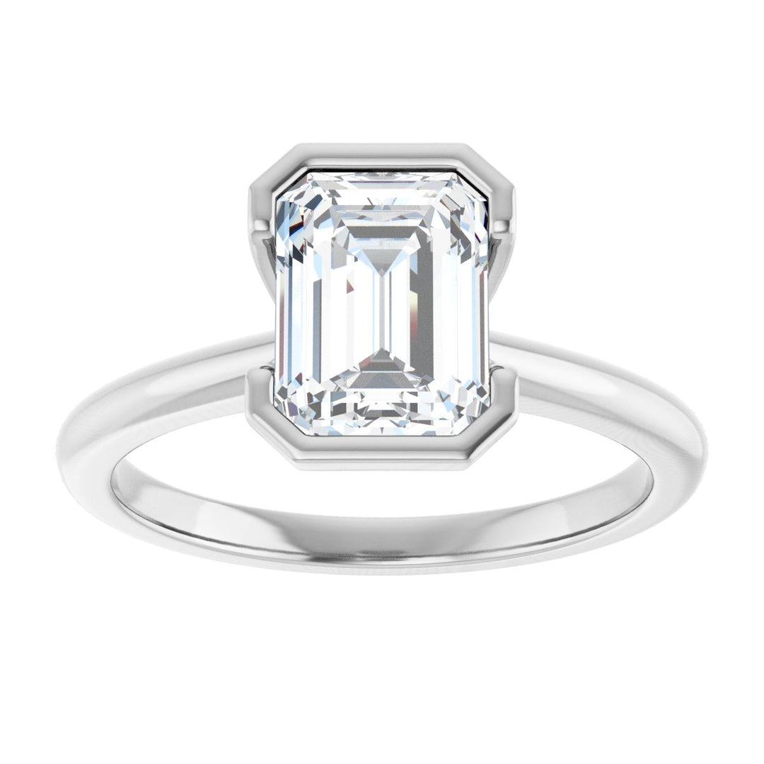 14K Gold 1-2 1/2 Carat Luxury Lab-Grown Diamond Engagement Ring