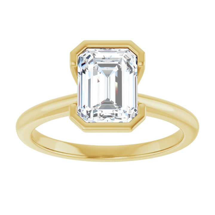 14K Gold 1-2 1/2 Carat Luxury Lab-Grown Diamond Engagement Ring