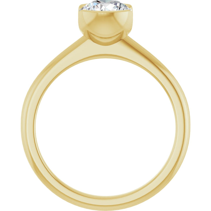 14K Gold 1-2 1/2 Carat Luxury Lab-Grown Diamond Engagement Ring