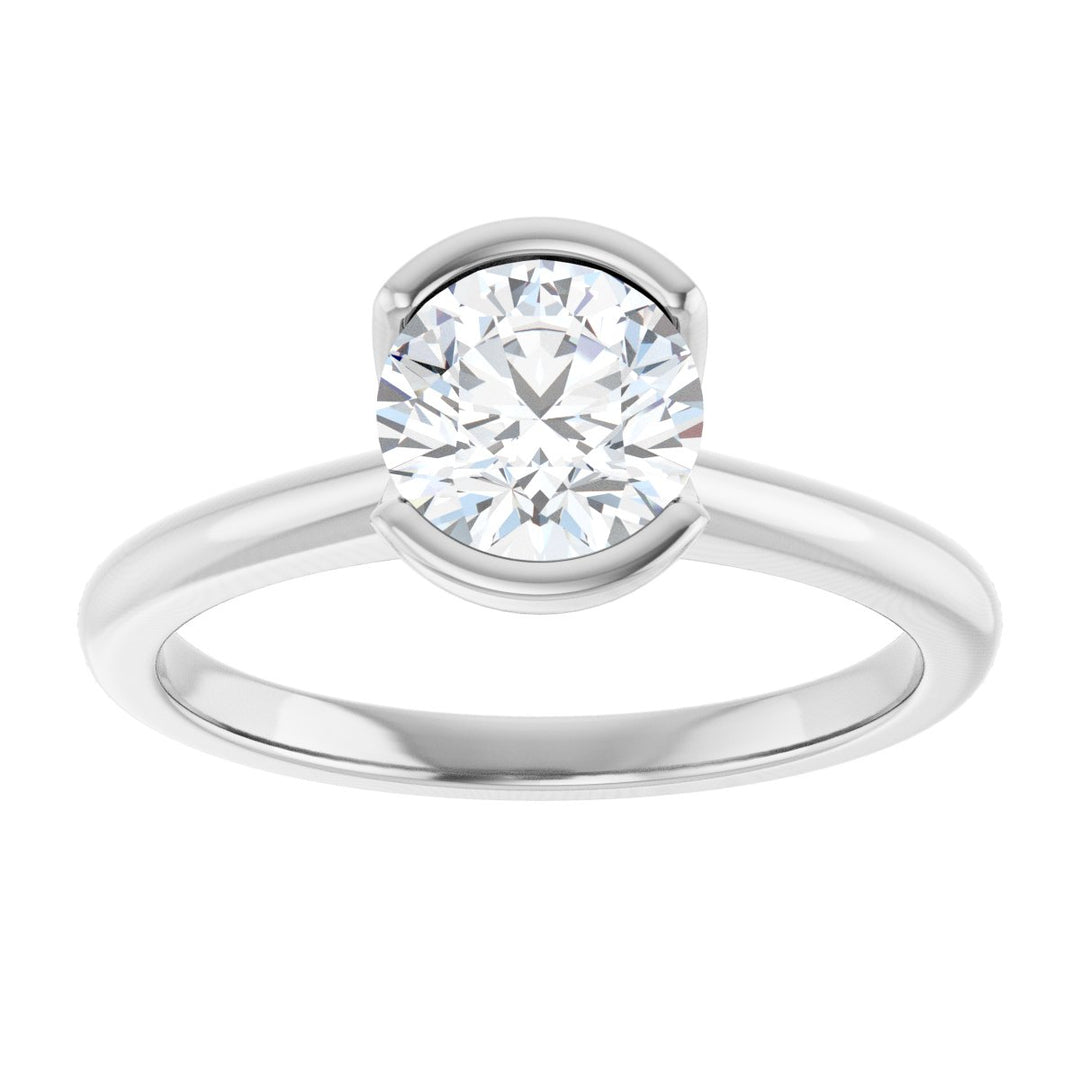 14K Gold 1-2 1/2 Carat Luxury Lab-Grown Diamond Engagement Ring