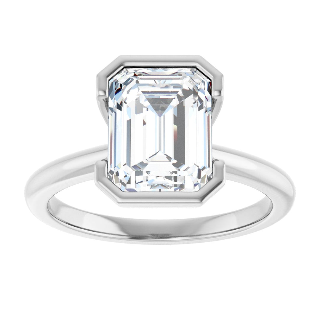 14K Gold 1-2 1/2 Carat Luxury Lab-Grown Diamond Engagement Ring