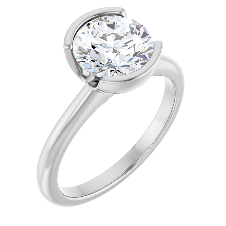 14K Gold 1-2 1/2 Carat Luxury Lab-Grown Diamond Engagement Ring