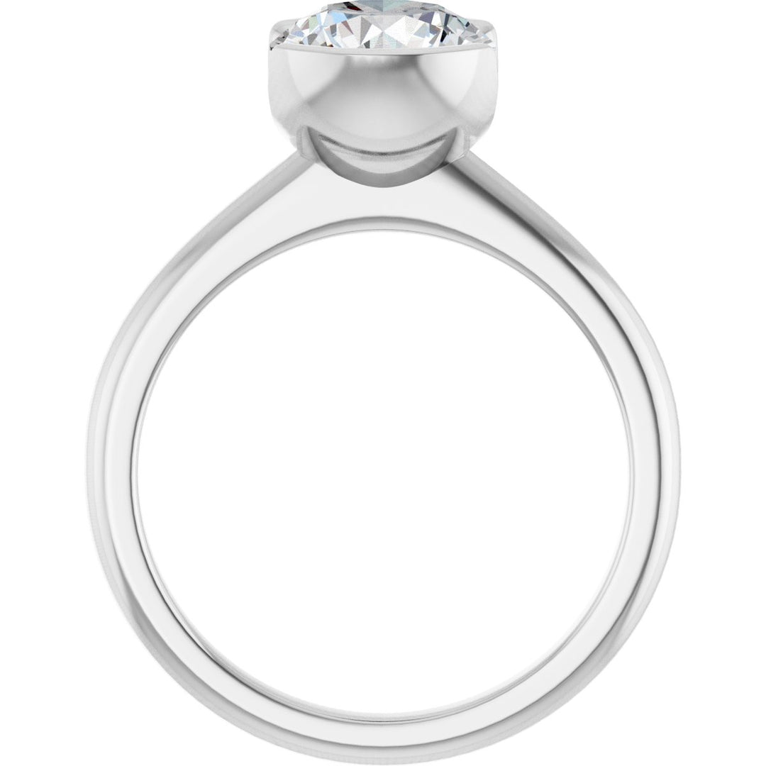 14K Gold 1-2 1/2 Carat Luxury Lab-Grown Diamond Engagement Ring