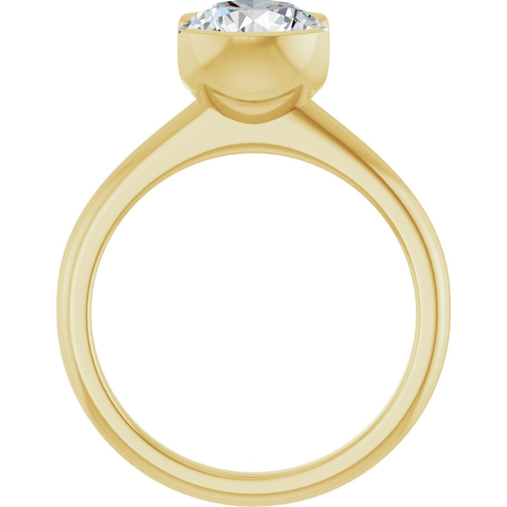 14K Gold 1-2 1/2 Carat Luxury Lab-Grown Diamond Engagement Ring