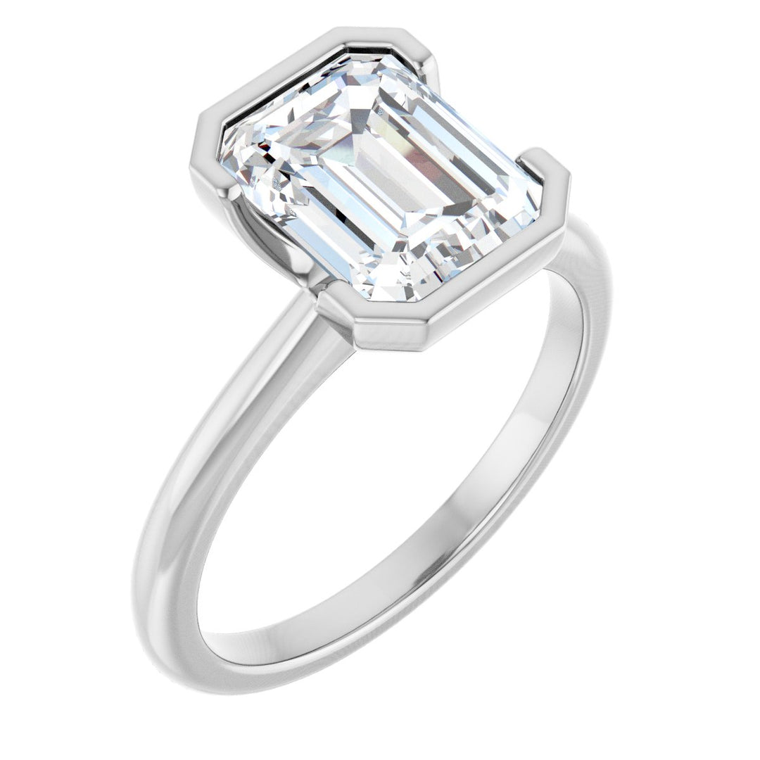 14K Gold 1-2 1/2 Carat Luxury Lab-Grown Diamond Engagement Ring