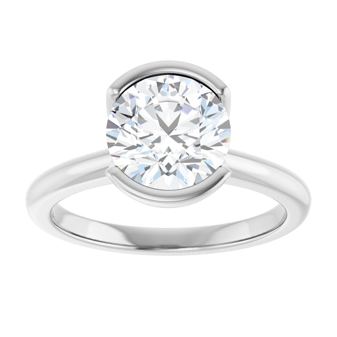 14K Gold 1-2 1/2 Carat Luxury Lab-Grown Diamond Engagement Ring