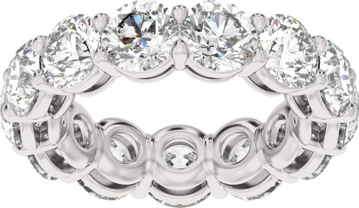 14K Gold 4 1/4-12 1/3 Carat Luxury Lab-Grown Diamond Low Profile Eternity Bands