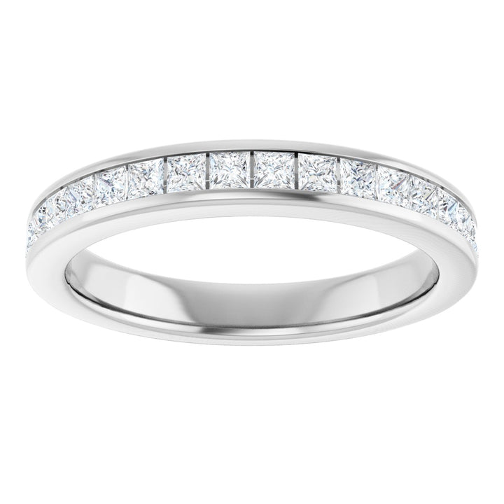 14K Gold Luxury Lab-Grown Diamond Matching Engagement Ring Band