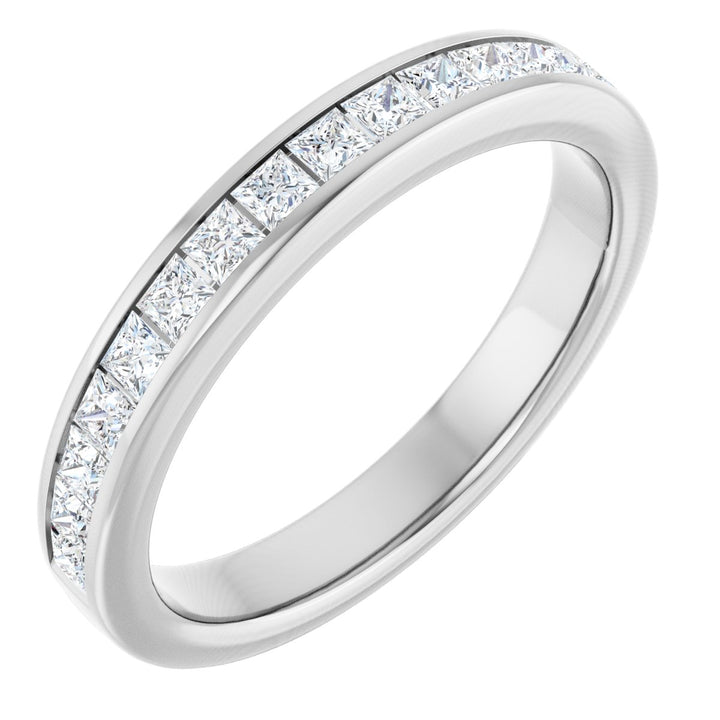 14K Gold Luxury Lab-Grown Diamond Matching Engagement Ring Band