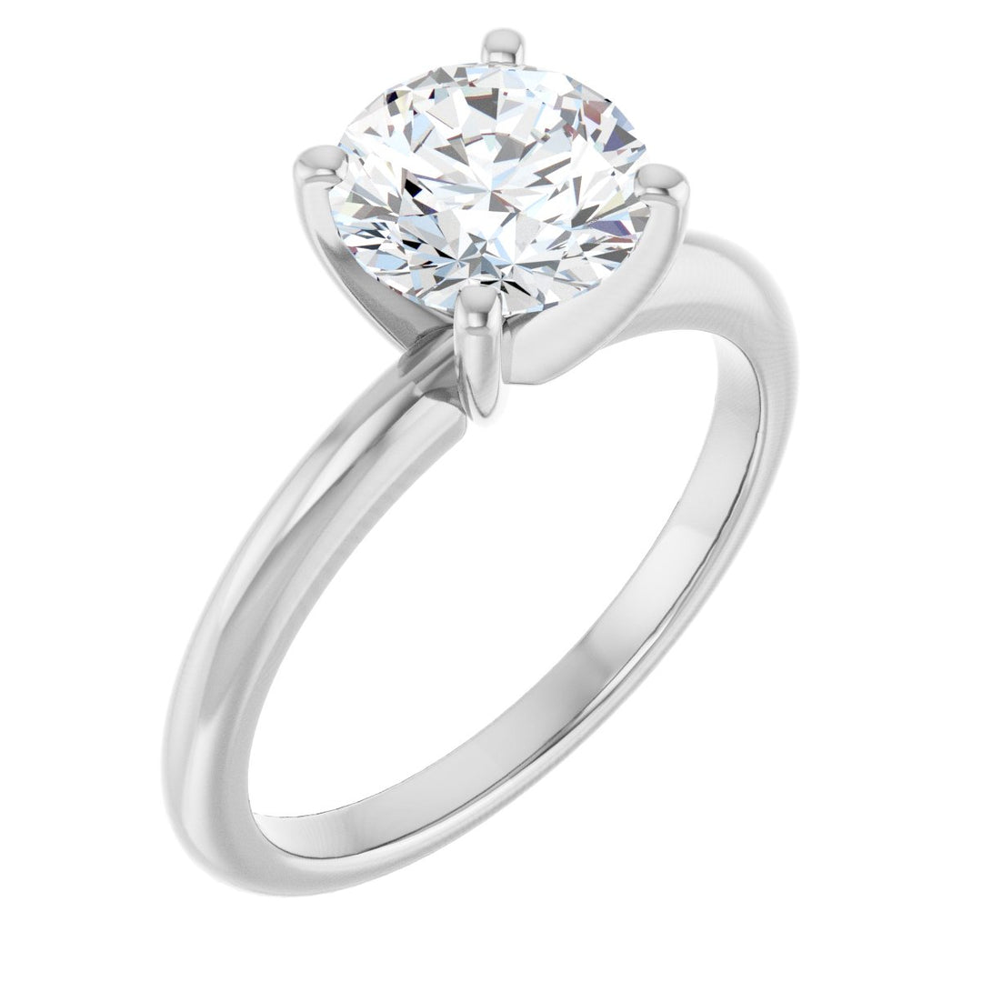 14K Gold 3/4-2 1/2 Carat Luxury Lab-Grown Diamond Engagement Ring