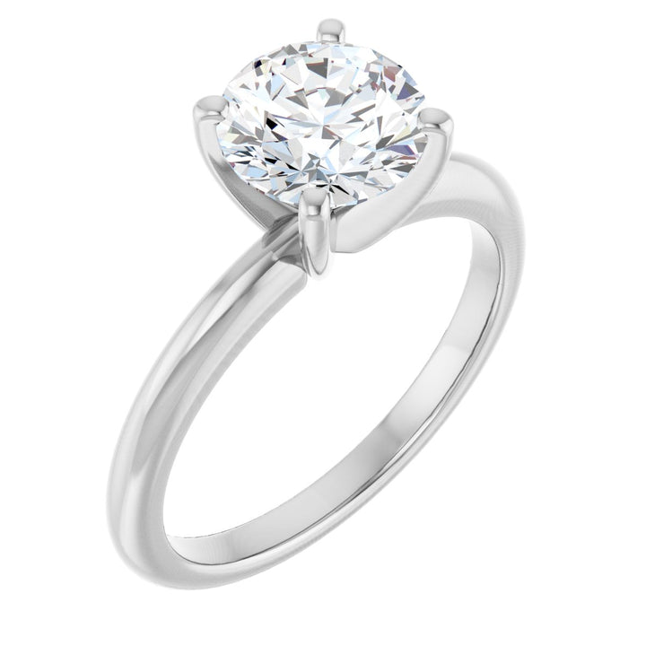 14K Gold 3/4-2 1/2 Carat Luxury Lab-Grown Diamond Engagement Ring