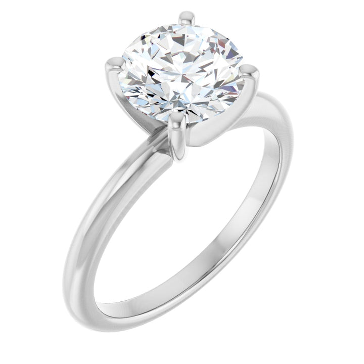 14K Gold 3/4-2 1/2 Carat Luxury Lab-Grown Diamond Engagement Ring