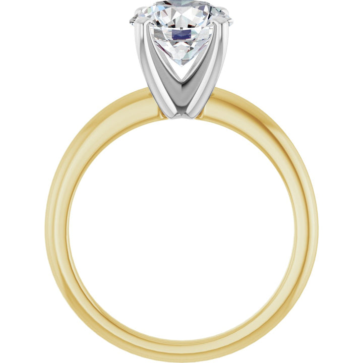 14K Gold 3/4-2 1/2 Carat Luxury Lab-Grown Diamond Engagement Ring