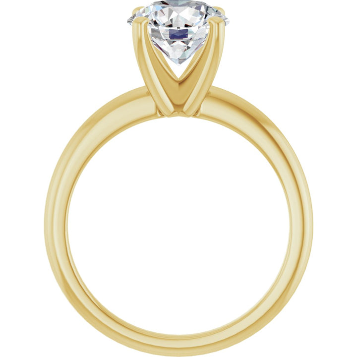 14K Gold 3/4-2 1/2 Carat Luxury Lab-Grown Diamond Engagement Ring
