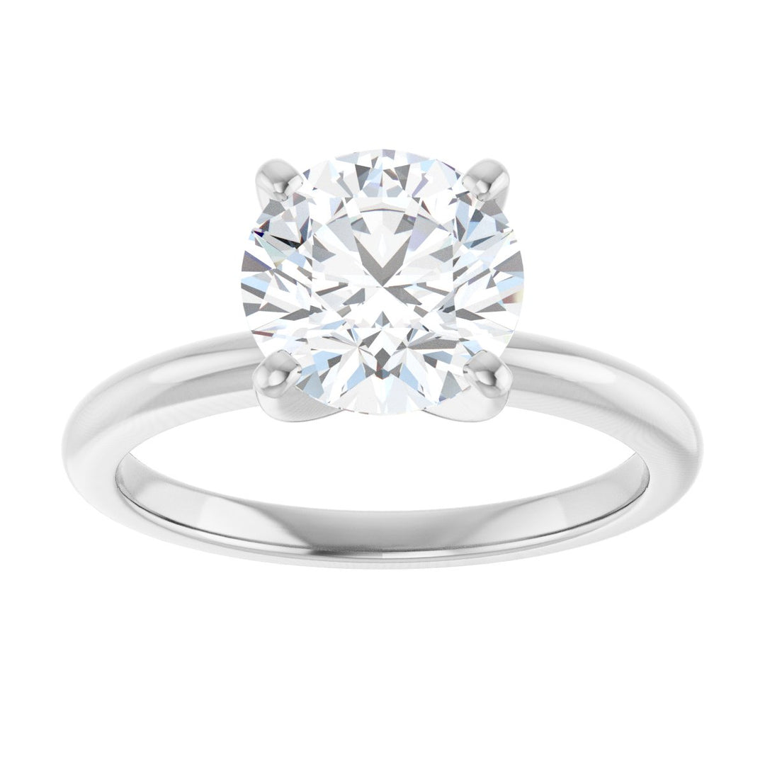 14K Gold 3/4-2 1/2 Carat Luxury Lab-Grown Diamond Engagement Ring