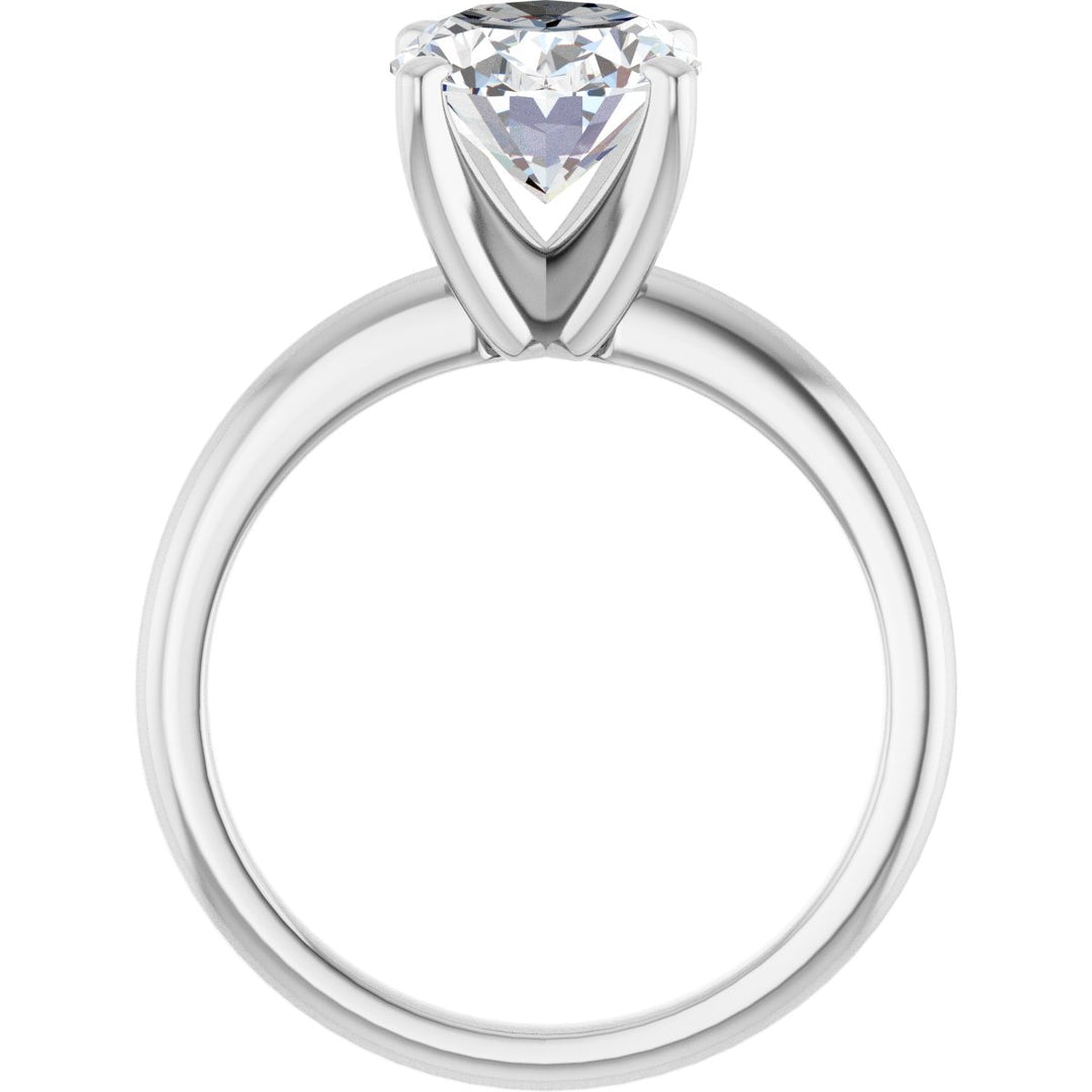 14K Gold 3/4-2 1/2 Carat Luxury Lab-Grown Diamond Engagement Ring