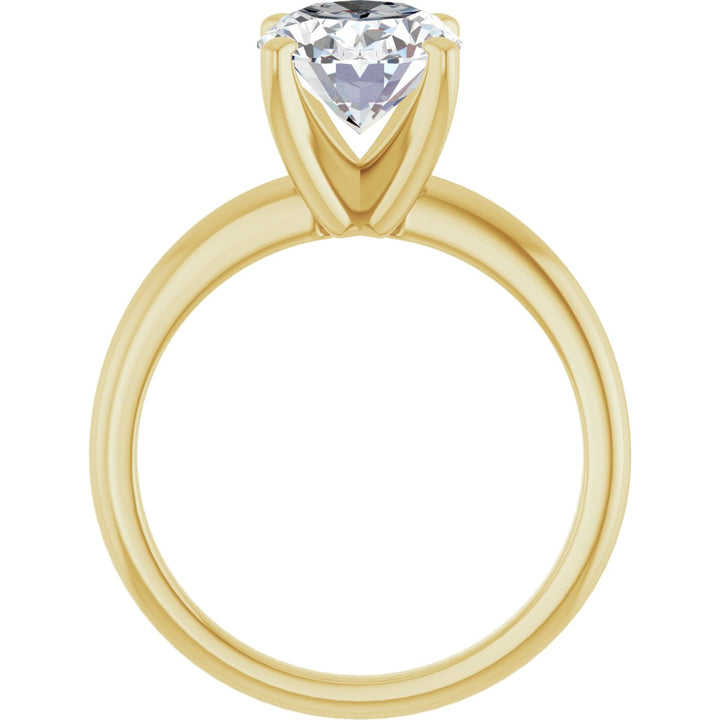 14K Gold 3/4-2 1/2 Carat Luxury Lab-Grown Diamond Engagement Ring