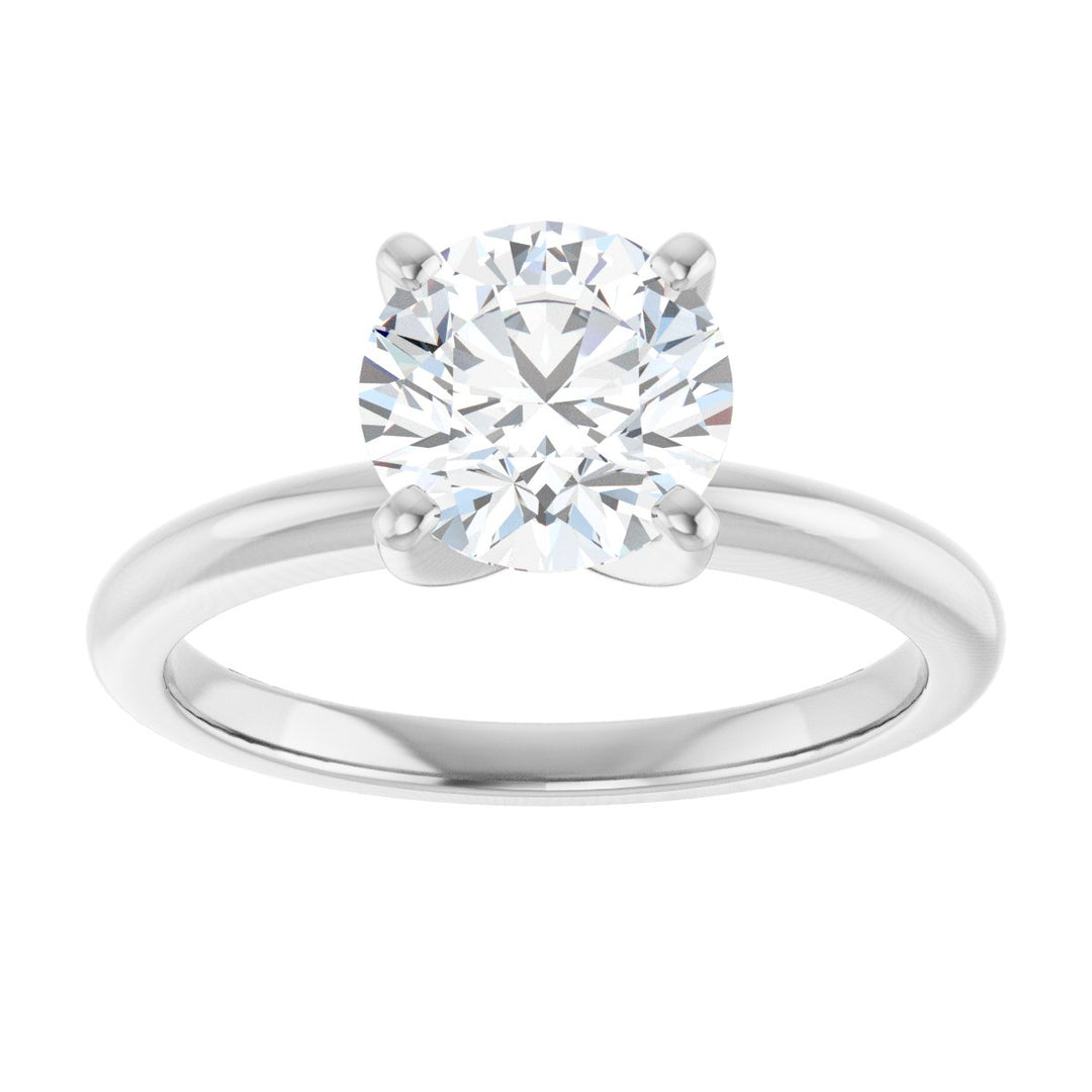 14K Gold 3/4-2 1/2 Carat Luxury Lab-Grown Diamond Engagement Ring