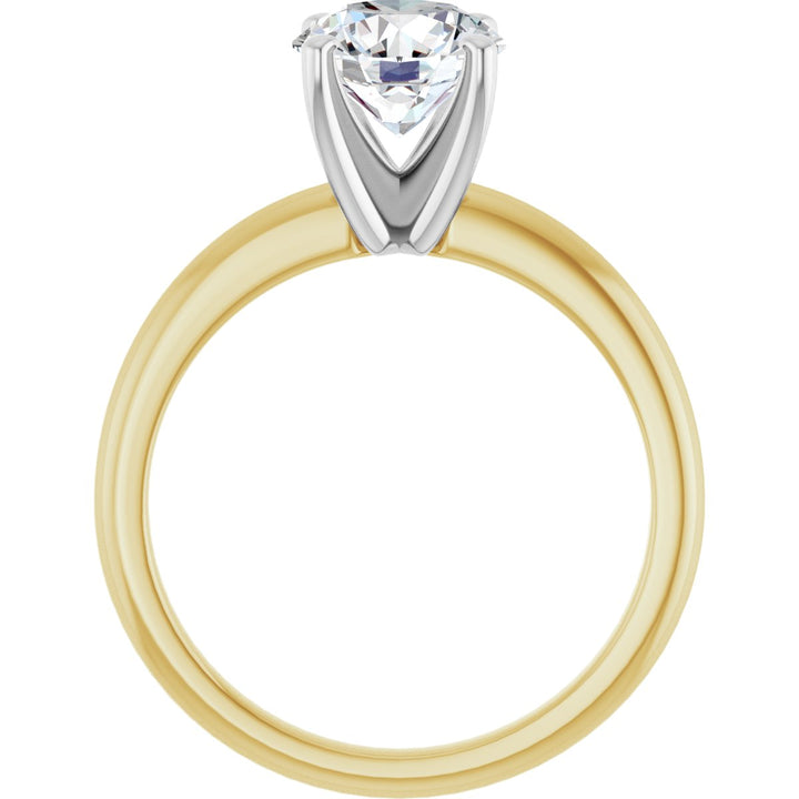 14K Gold 3/4-2 1/2 Carat Luxury Lab-Grown Diamond Engagement Ring
