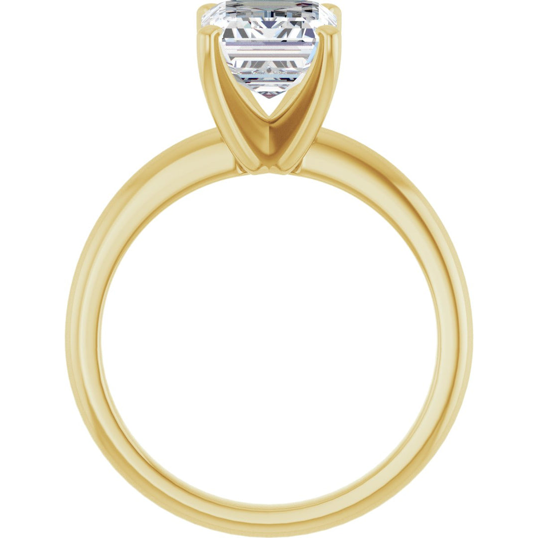 14K Gold 3/4-2 1/2 Carat Luxury Lab-Grown Diamond Engagement Ring
