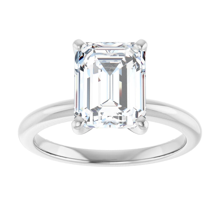 14K Gold 3/4-2 1/2 Carat Luxury Lab-Grown Diamond Engagement Ring