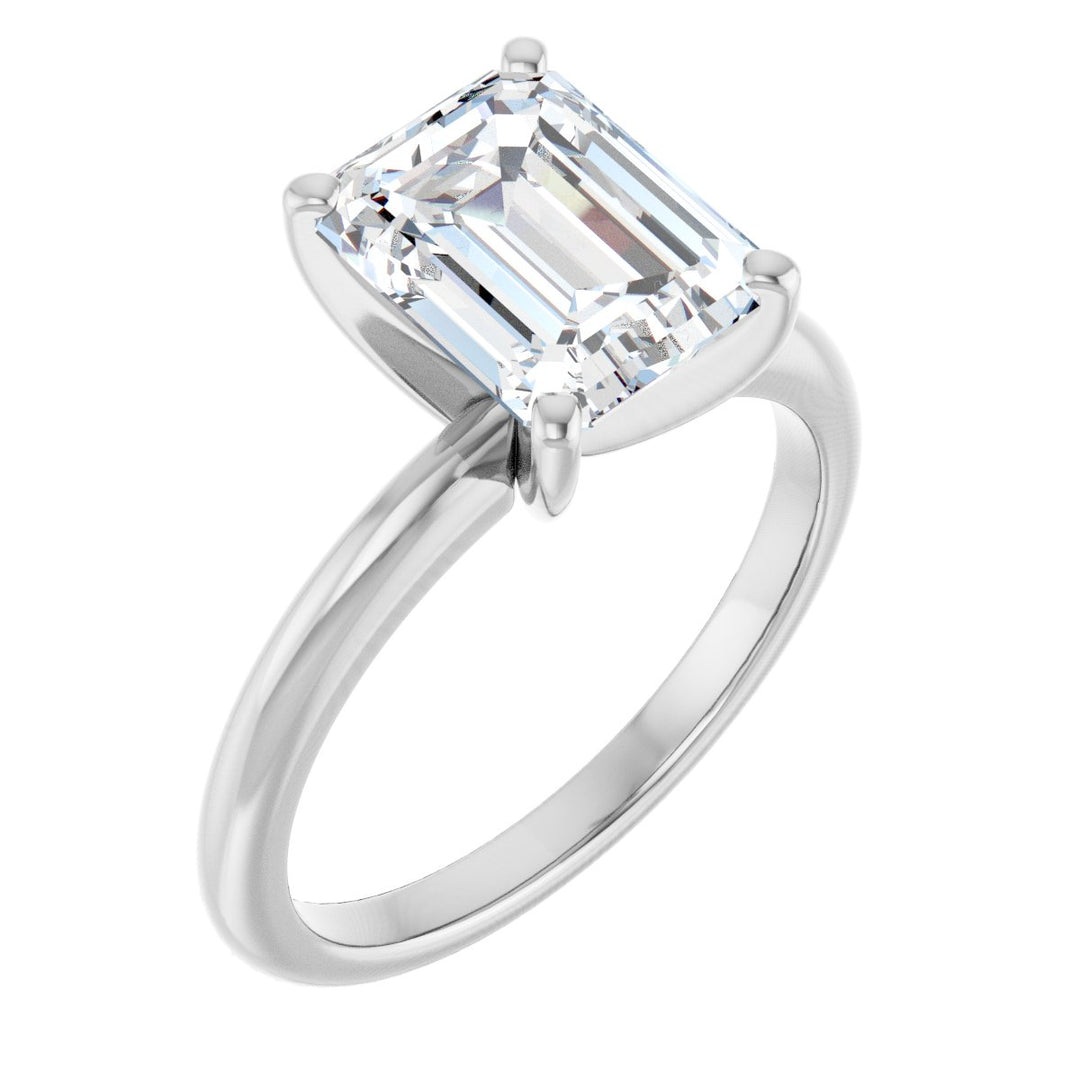 14K Gold 3/4-2 1/2 Carat Luxury Lab-Grown Diamond Engagement Ring
