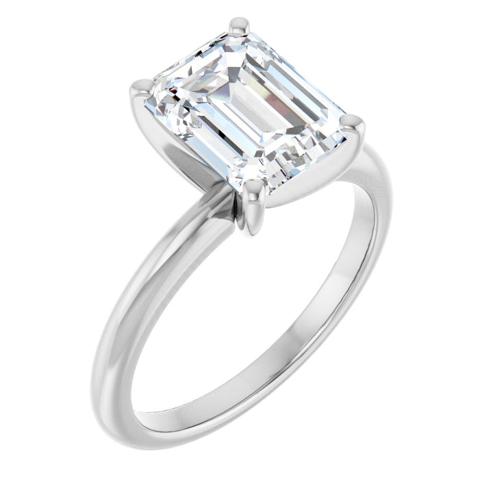 14K Gold 3/4-2 1/2 Carat Luxury Lab-Grown Diamond Engagement Ring
