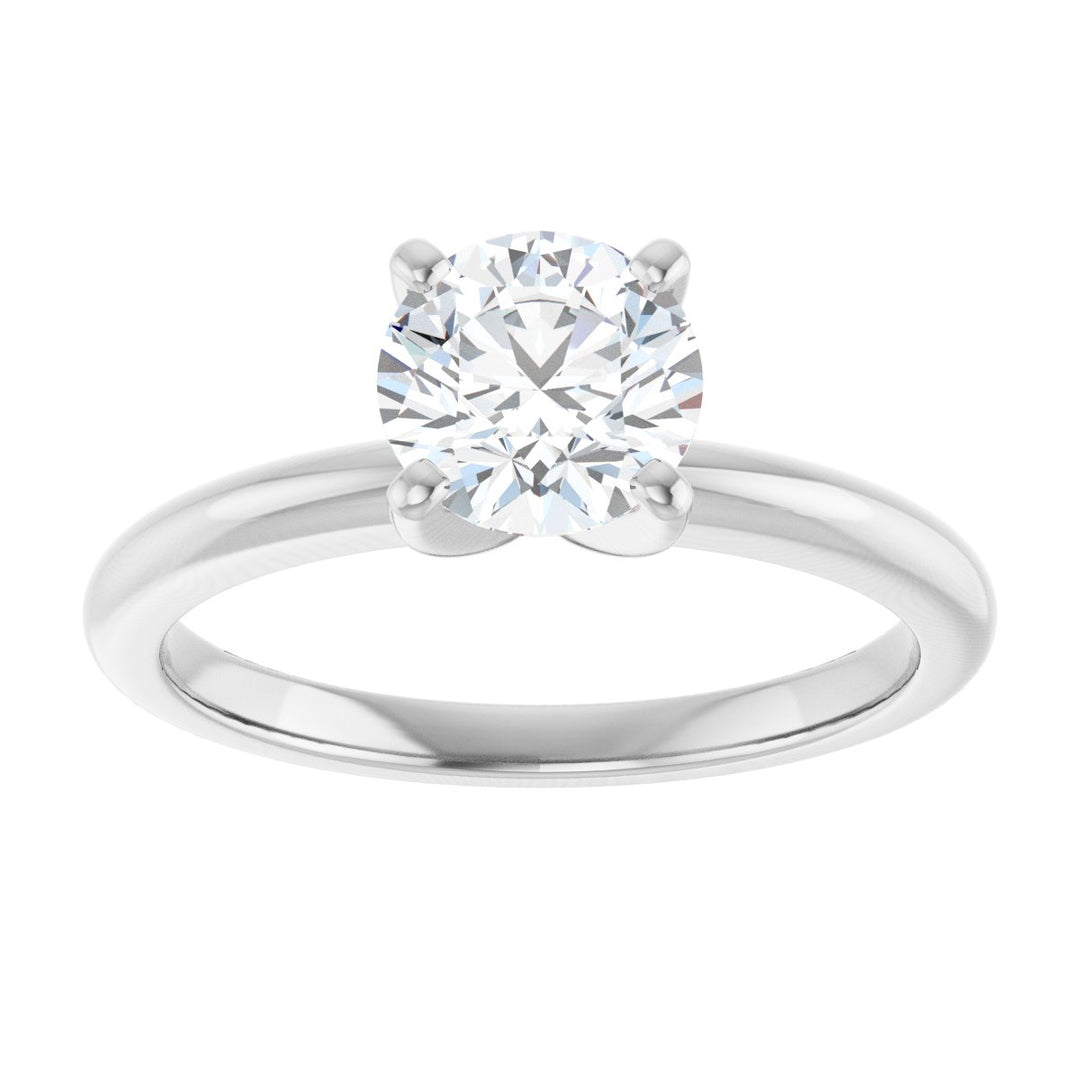 14K Gold 3/4-2 1/2 Carat Luxury Lab-Grown Diamond Engagement Ring