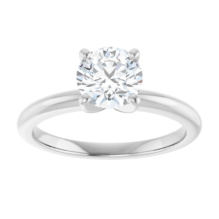 14K Gold 3/4-2 1/2 Carat Luxury Lab-Grown Diamond Engagement Ring