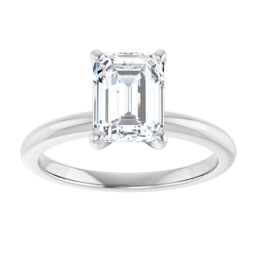 14K Gold 3/4-2 1/2 Carat Luxury Lab-Grown Diamond Engagement Ring