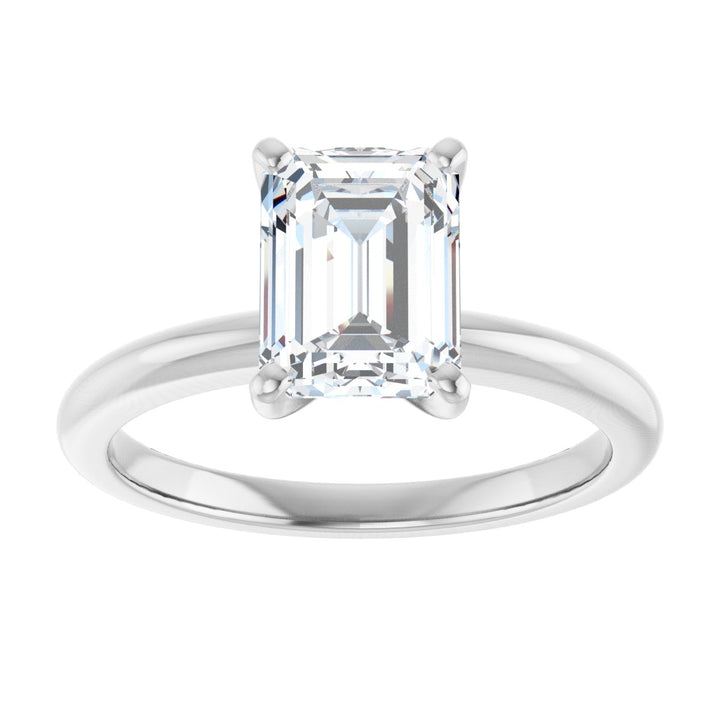 14K Gold 3/4-2 1/2 Carat Luxury Lab-Grown Diamond Engagement Ring