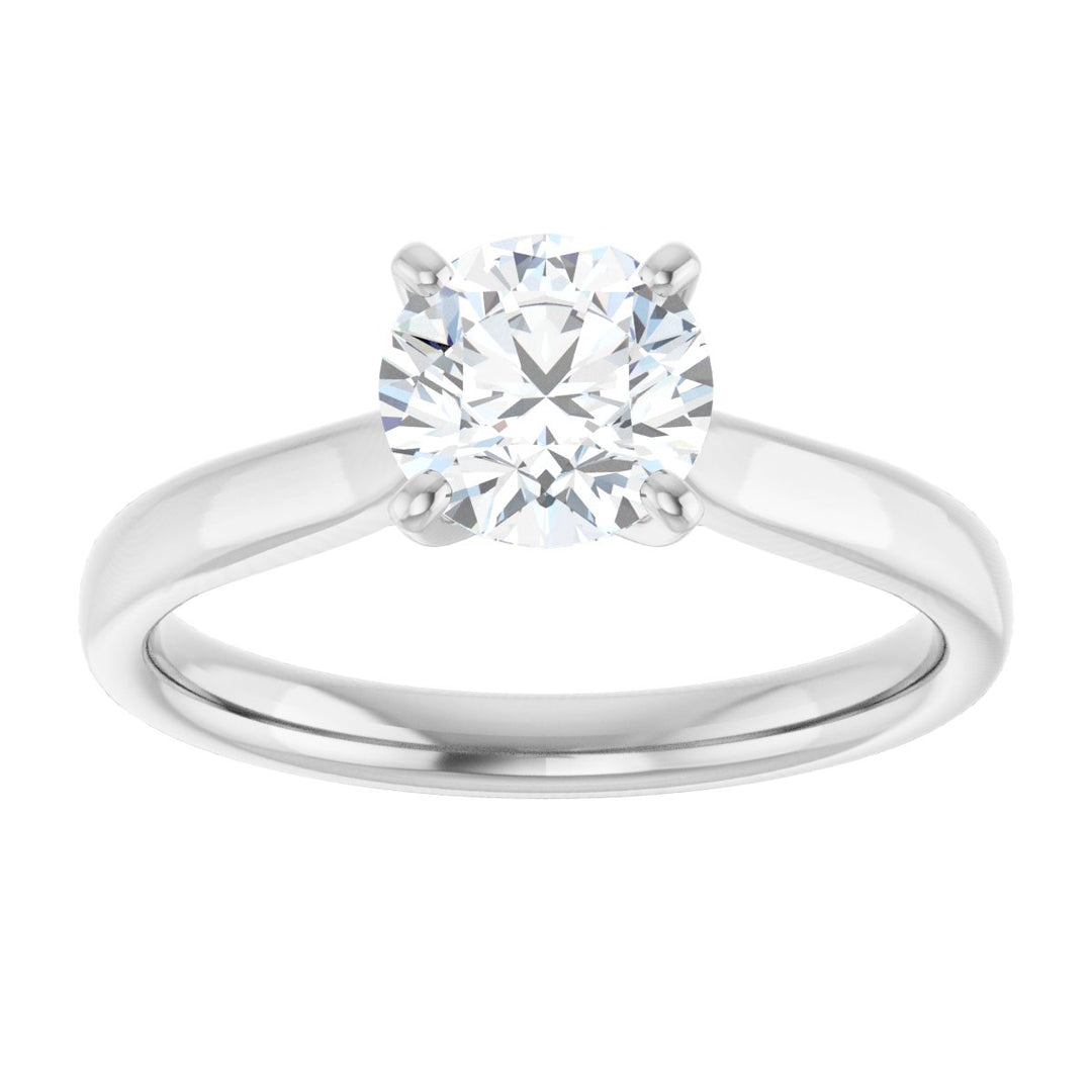 14K Gold 1 -2 1/2 Carat Luxury Lab-Grown Diamond Engagement Ring