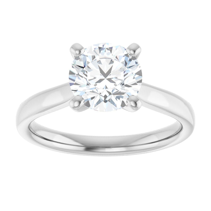 14K Gold 1 -2 1/2 Carat Luxury Lab-Grown Diamond Engagement Ring