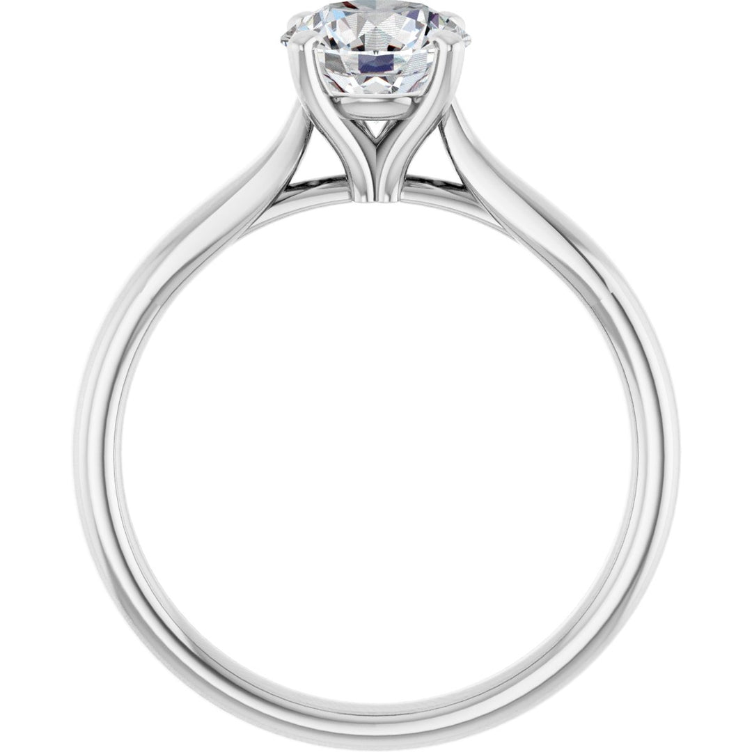 14K Gold 1 -2 1/2 Carat Luxury Lab-Grown Diamond Engagement Ring
