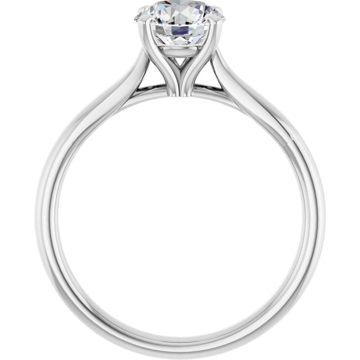 14K Gold 1 -2 1/2 Carat Luxury Lab-Grown Diamond Engagement Ring