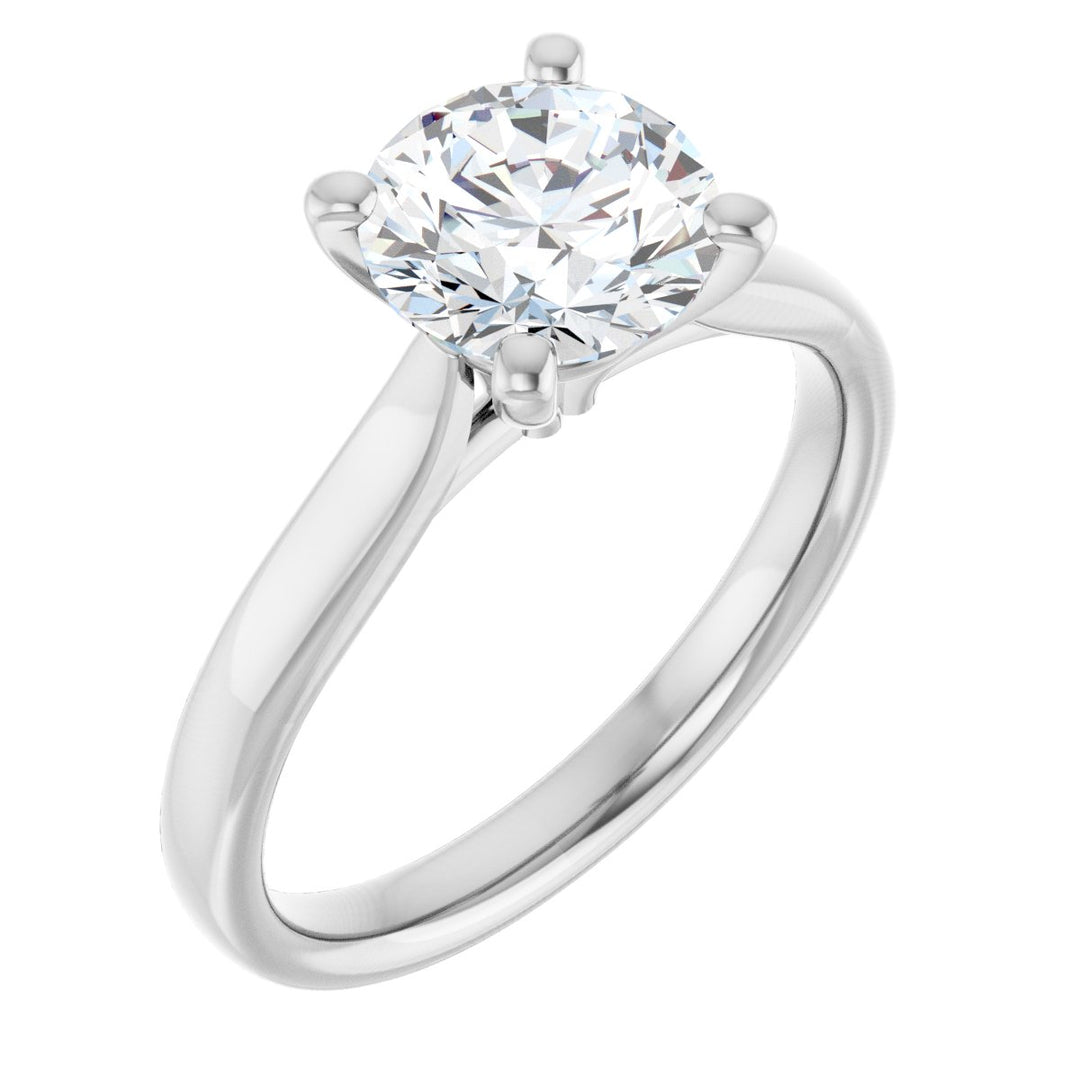 14K Gold 1 -2 1/2 Carat Luxury Lab-Grown Diamond Engagement Ring