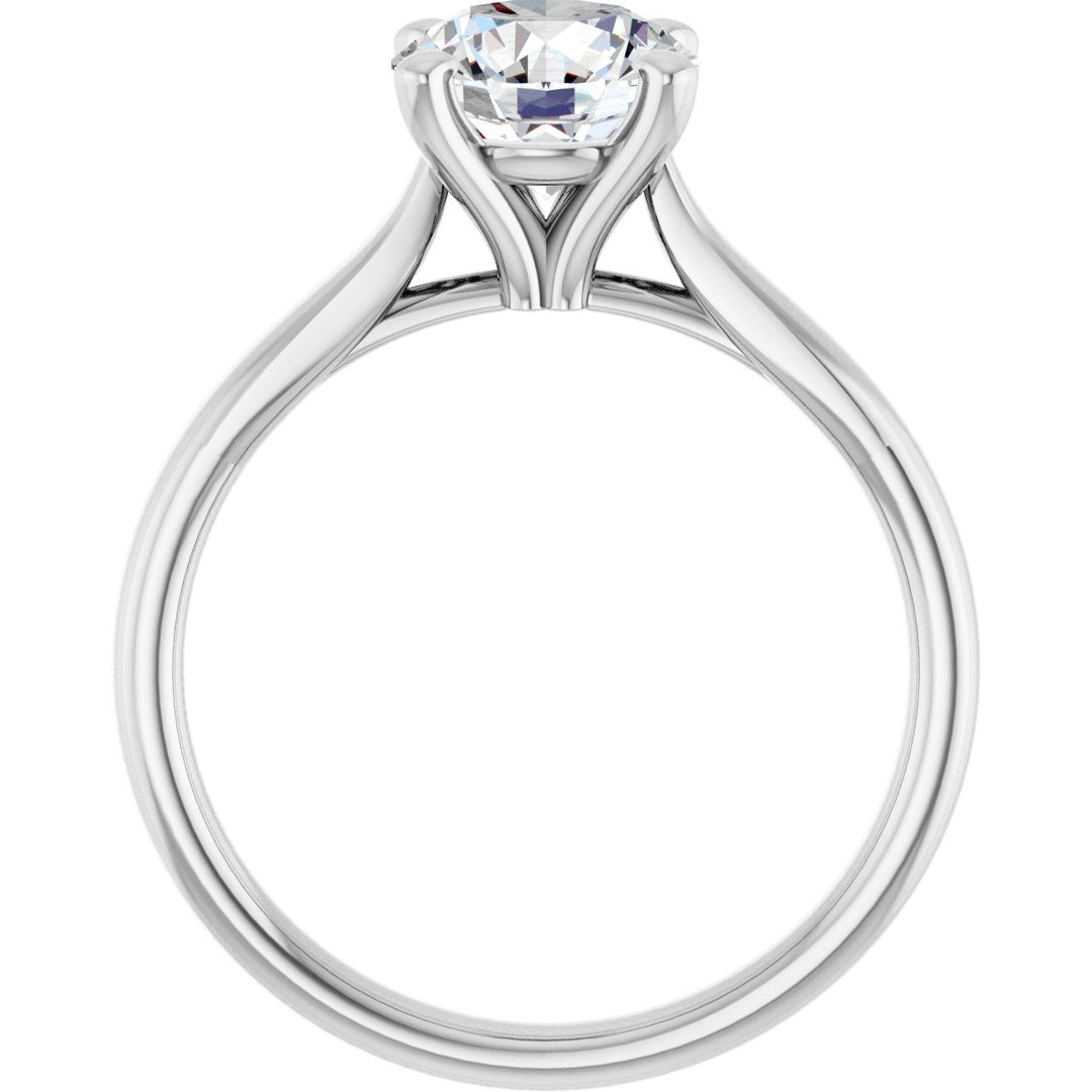 14K Gold 1 -2 1/2 Carat Luxury Lab-Grown Diamond Engagement Ring