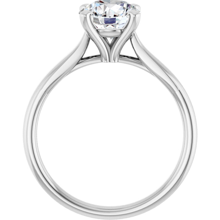 14K Gold 1 -2 1/2 Carat Luxury Lab-Grown Diamond Engagement Ring